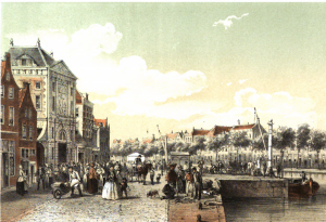 De Waag in 1859